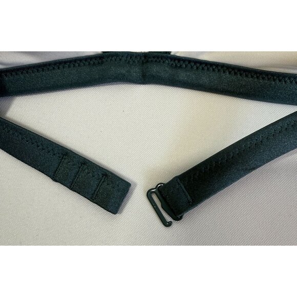 PINK by VS Bikini Swim Top Medium Green Adjustable Removable Padding Beach Resor - Picture 8 of 9